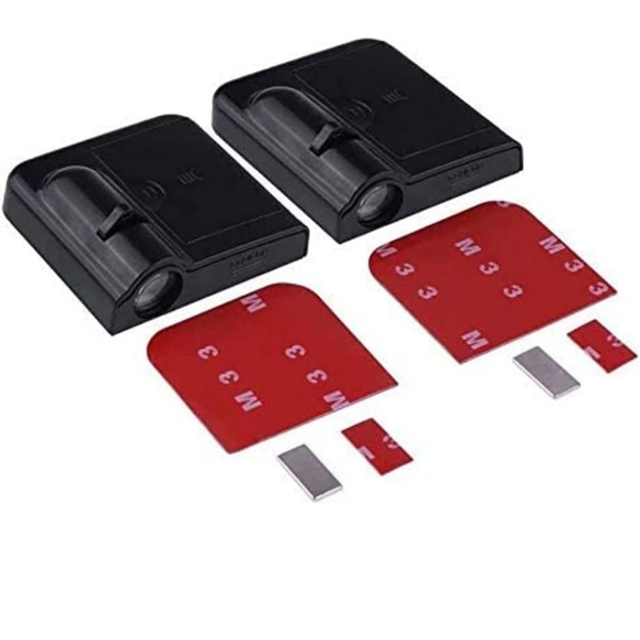 2 wireless Minnie Mouse car door projector lights - Picture 2 of 2